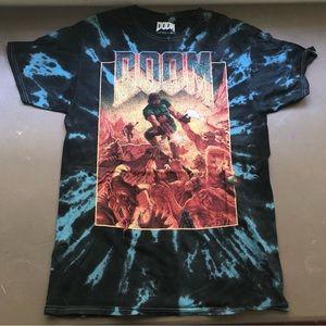 LIKE NEW worn 3 times Size small tie-die blue